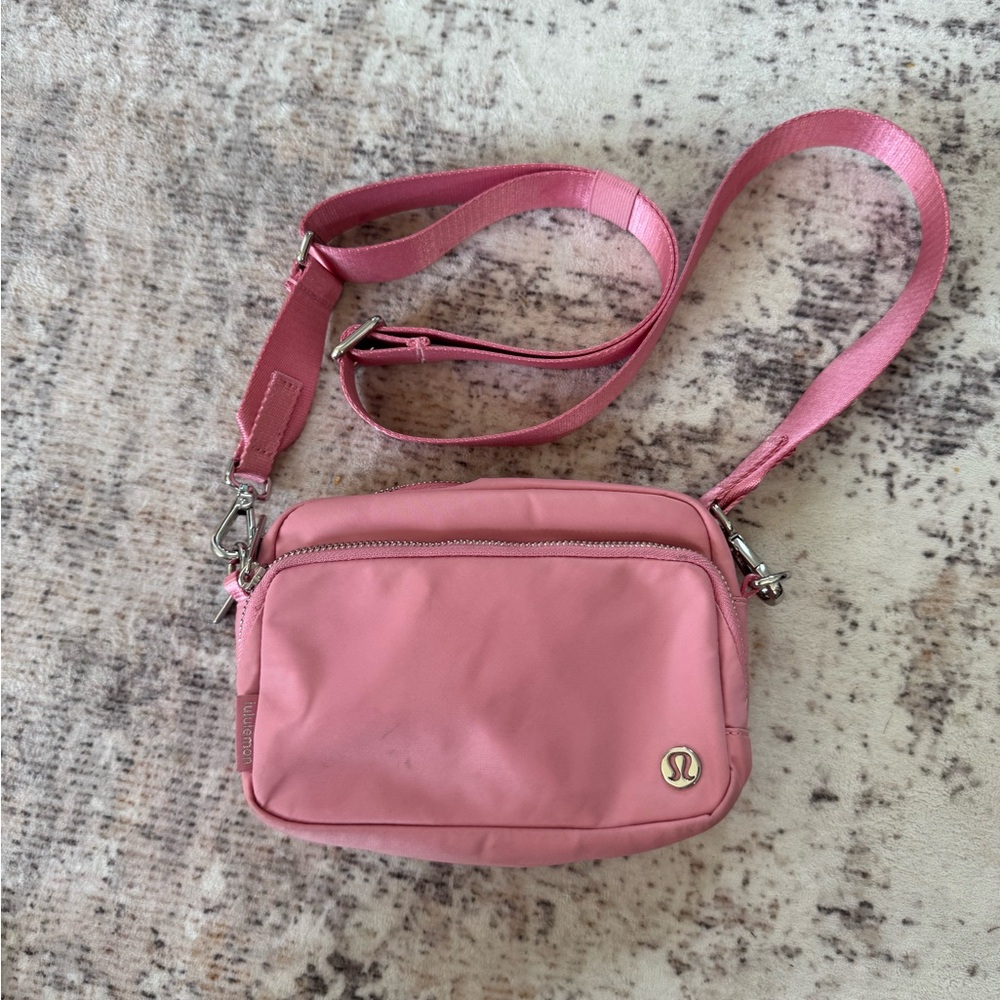 Lululemon Athletica Pink Crossbody Bag